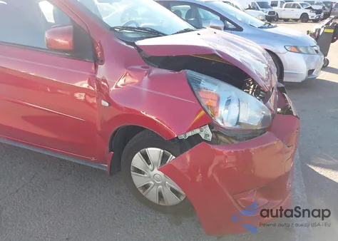 2015 Mitsubishi Mirage De from USA, damaged, VIN ML32A3HJXFH043102